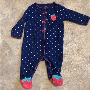 Infant girls one piece outfit